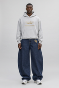 Heavy Pullover Hoodie – Light Gray