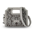 Handtooled Alma Medium Handbag - Ivory Dust - URBANPICK FASHION