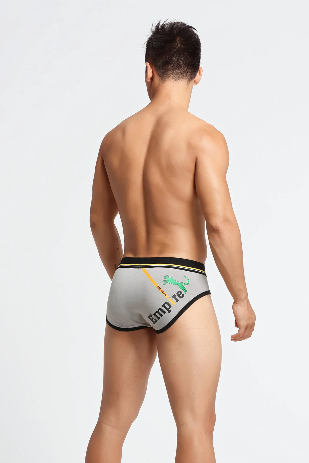 Men’s Low-Rise Cotton Briefs - URBANPICK FASHION
