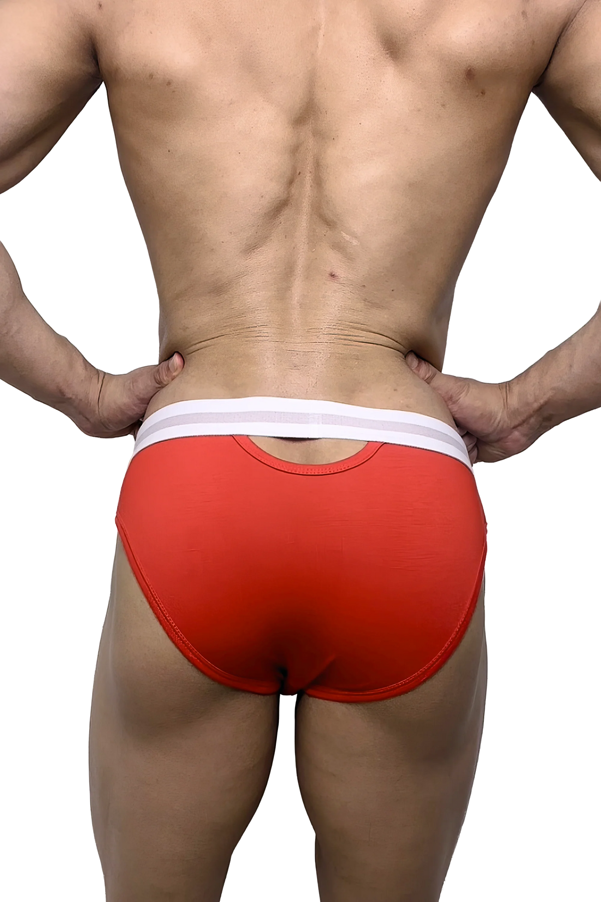 Men’s Sexy Briefs – Hollow Front & Back, Cotton Low Waist