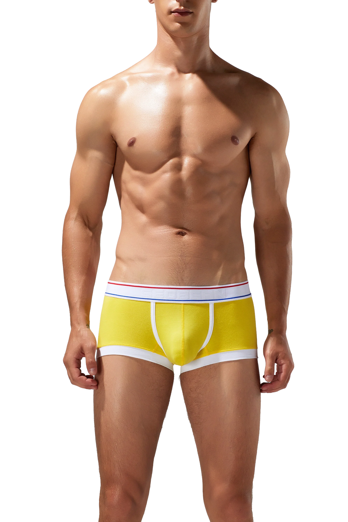 Men’s Solid Cotton Boxer Shorts – Simple & Comfortable Design - URBANPICK FASHION