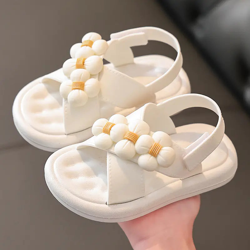 Girls' Summer Sandals - Soft Non-Slip Beach Shoes - URBANPICK FASHION