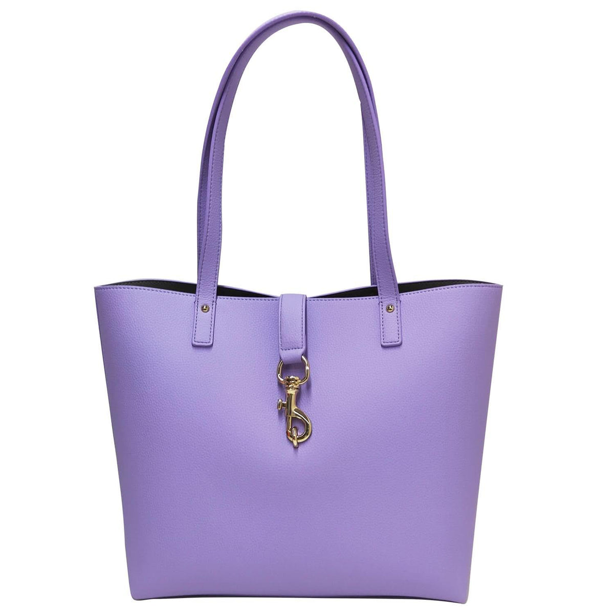 Pebbled Genuine Leather Tote Bag for Women – 16″ Laptop Work Tote - URBANPICK FASHION