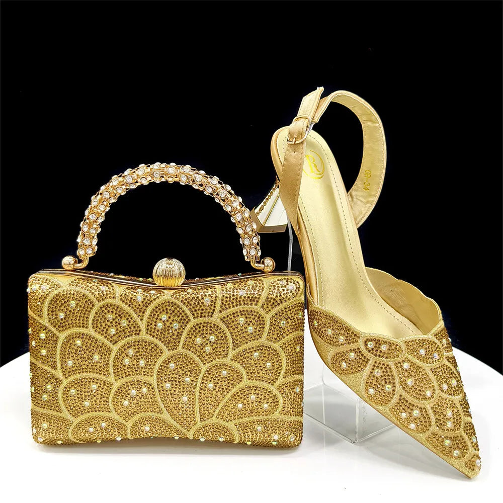 Italian Shoes and Handbags Set EDS5 - URBANPICK FASHION