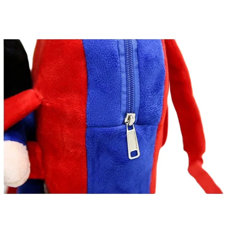 Cartoon cartoon fashion character backpack children casual plush backpack cute kindergarten boy and girl schoolbag gift - URBANPICK FASHION