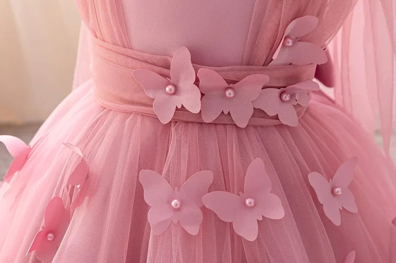 Toddler & Little Girls Birthday & Party Butterfly Dress - URBANPICK FASHION