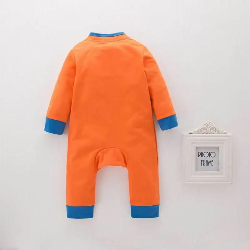 2026 Spring New Baby Boy Romper Cotton Chinese style Long Sleeve Romper Newborn Overalls Baby Clothes 0-2Y E12391 - URBANPICK FASHION
