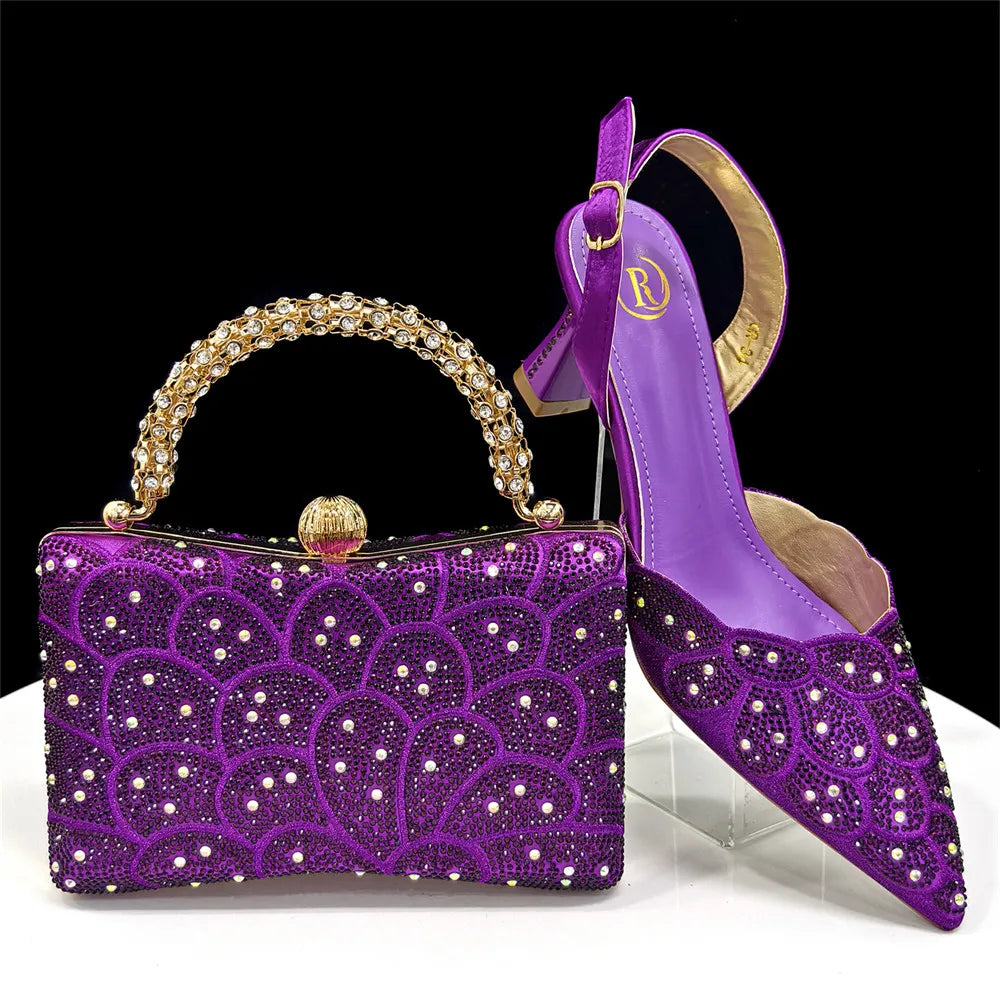 Italian Shoes and Handbags Set EDS5 - URBANPICK FASHION