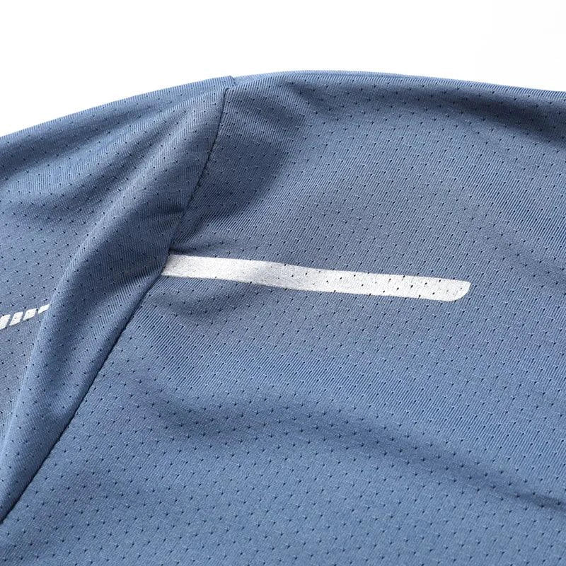 CHRLCK Men's Quick Dry Running T Shirt Size M Breathable Outdoor Sports Tee Hiking Fishing Summer Essentials - URBANPICK FASHION