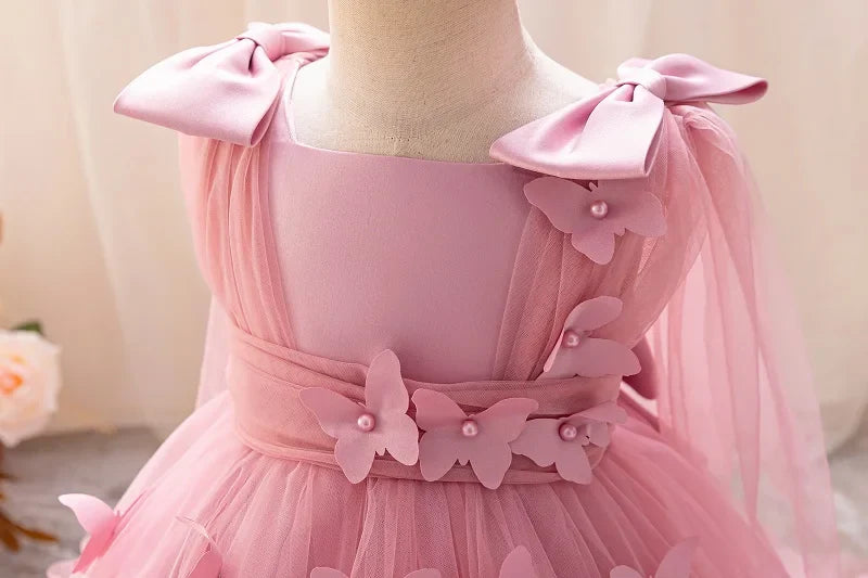 Toddler & Little Girls Birthday & Party Butterfly Dress - URBANPICK FASHION