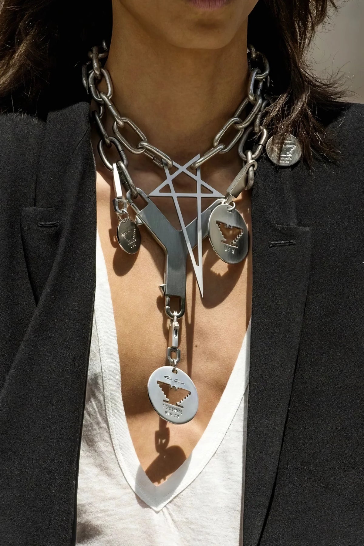 Metal Street Style Necklace Set - URBANPICK FASHION