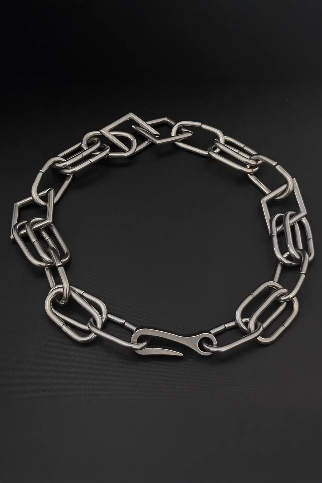 Metal Street Style Necklace Set