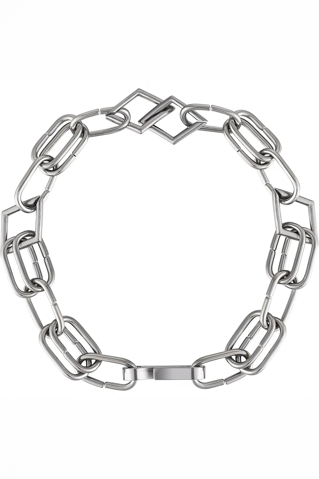 Metal Street Style Necklace Set