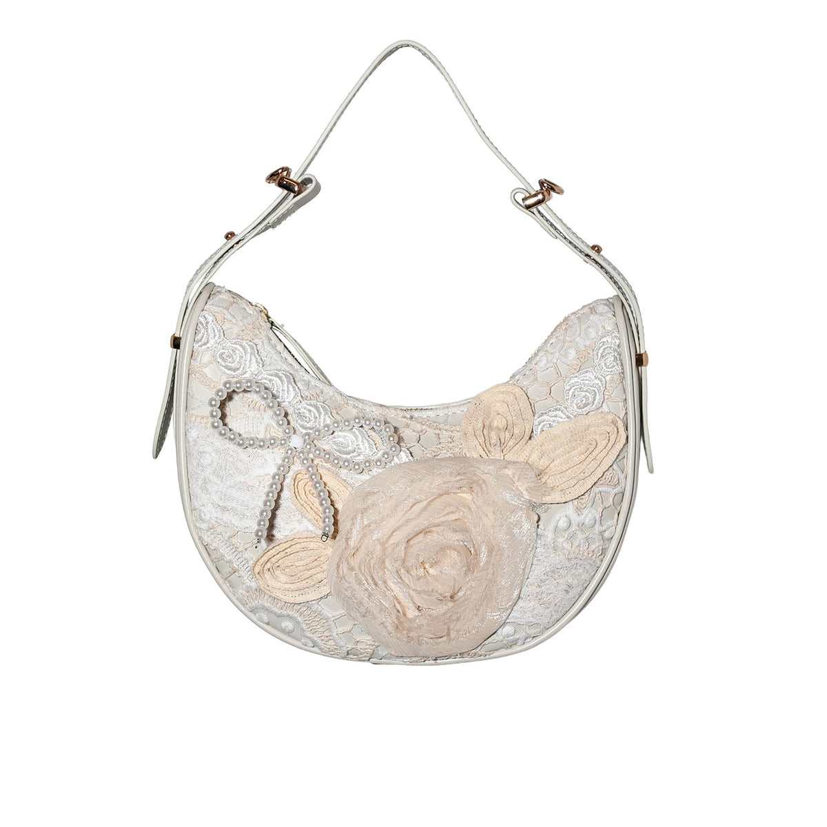 The Rosaline Lace Shoulder Bag - URBANPICK FASHION