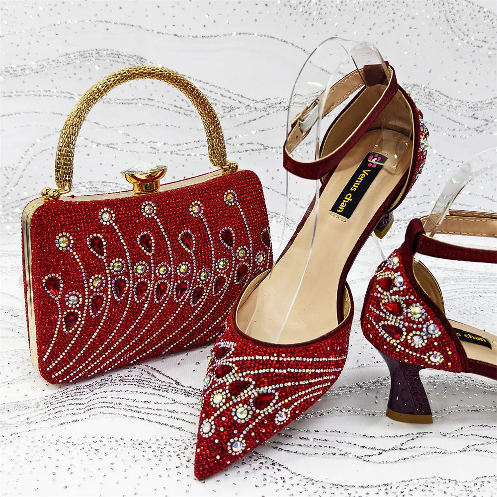 Italian Shoes And Bag Sets HZ1-1 - URBANPICK FASHION
