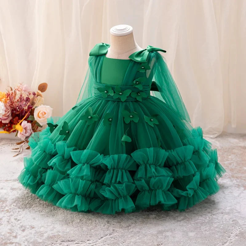 Toddler & Little Girls Birthday & Party Butterfly Dress - URBANPICK FASHION