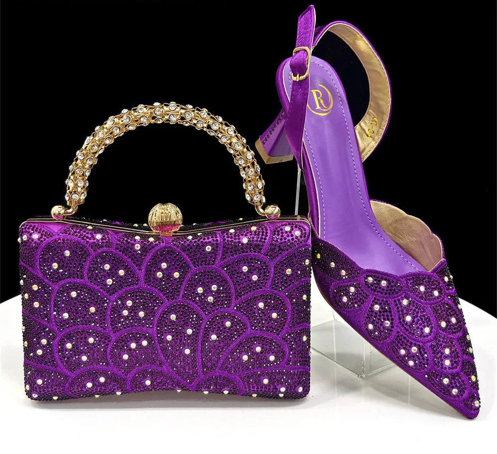 Italian Shoes and Handbags Set EDS5 - URBANPICK FASHION