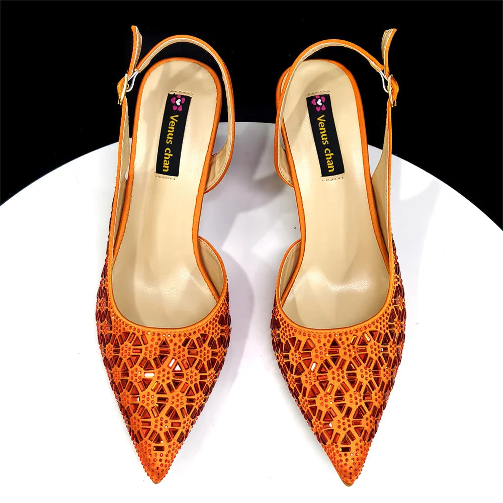Elegant Italian Design Women's Shoes and Bag Set EDS45 - URBANPICK FASHION