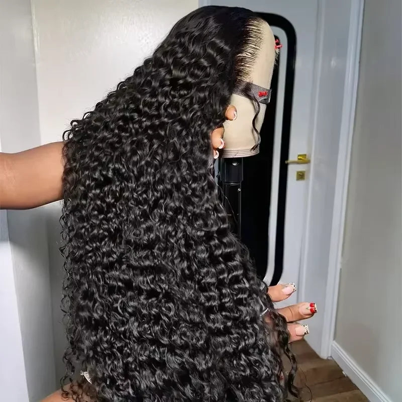 40" HD Lace Front Deep Wave Human Hair Wig (13x4 / 13x6)