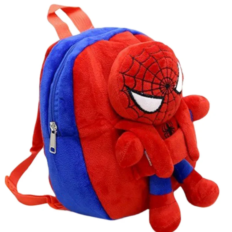 Cartoon cartoon fashion character backpack children casual plush backpack cute kindergarten boy and girl schoolbag gift - URBANPICK FASHION