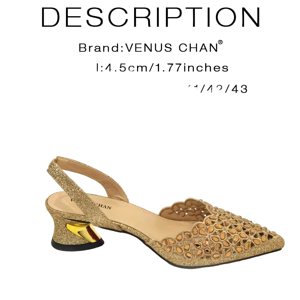 New Low Heel Pointed-Toe Shoes and Bags Set - URBANPICK FASHION
