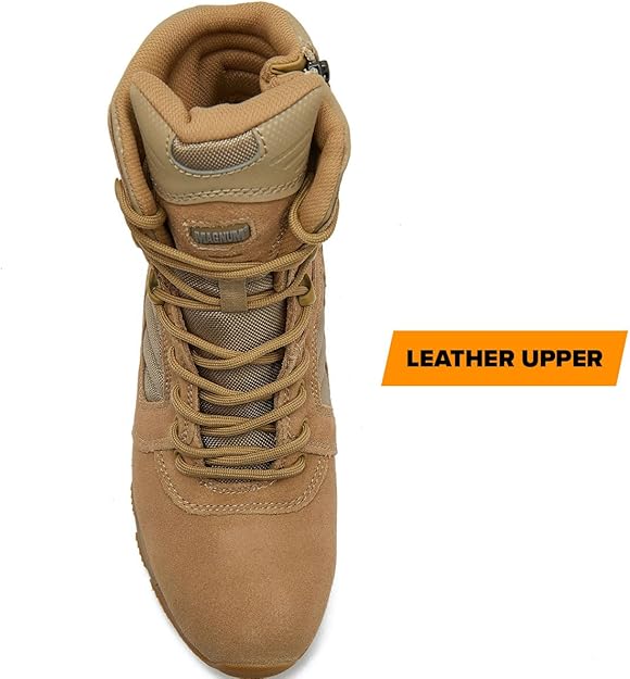 MAG STORM 8" Desert Military Tactical Boot SZ WP - URBANPICK FASHION