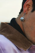 Warrior Chain Ball Earrings – Edgy & Unisex Statement Piece (Pair) - URBANPICK FASHION