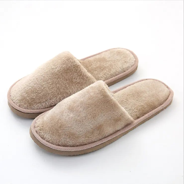 Thick Plush Slippers for Autumn and Winter Comfort - URBANPICK FASHION