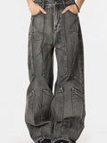 Men's Wide-Leg Jeans - URBANPICK FASHION