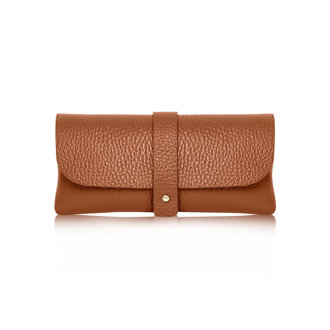 Italian Genuine Leather Glasses Pouch - Handmade in Italy