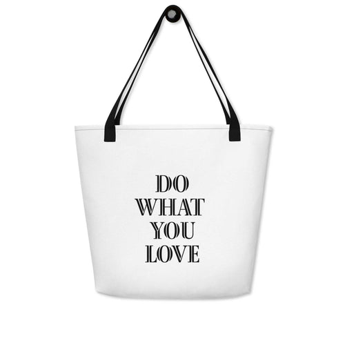 All-Over Print Large Tote Bag - L2N2 - URBANPICK FASHION