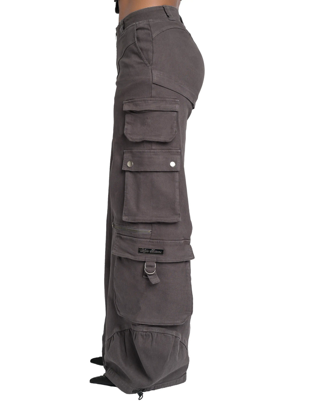 Low-Rise Twill Cargo Pant - URBANPICK FASHION