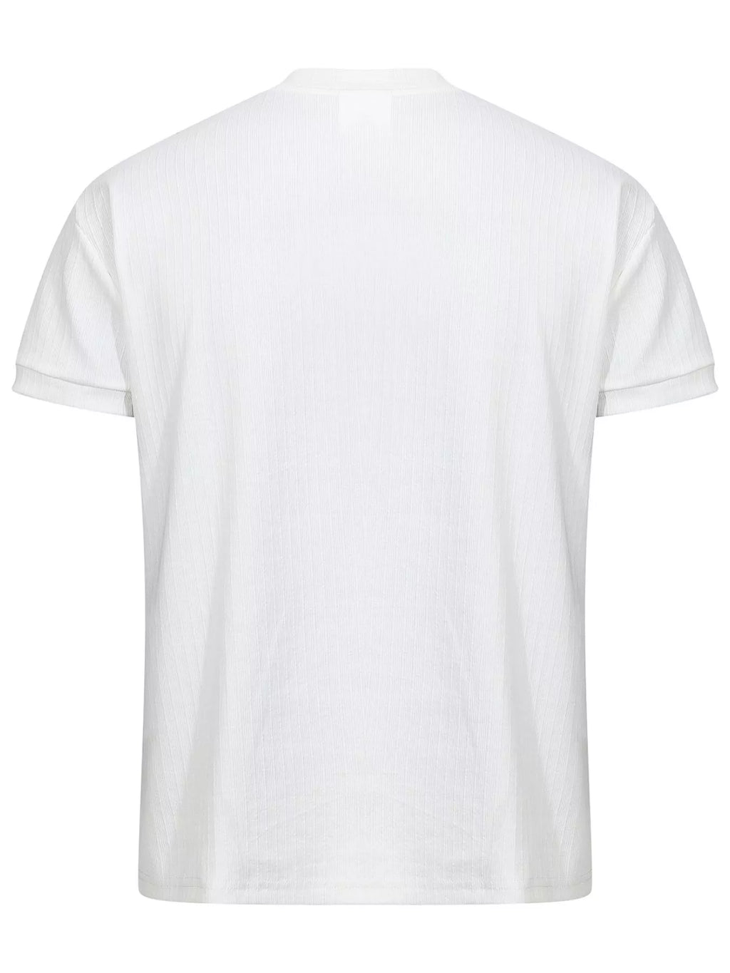 Men's Textured Short Sleeve T-Shirt - URBANPICK FASHION