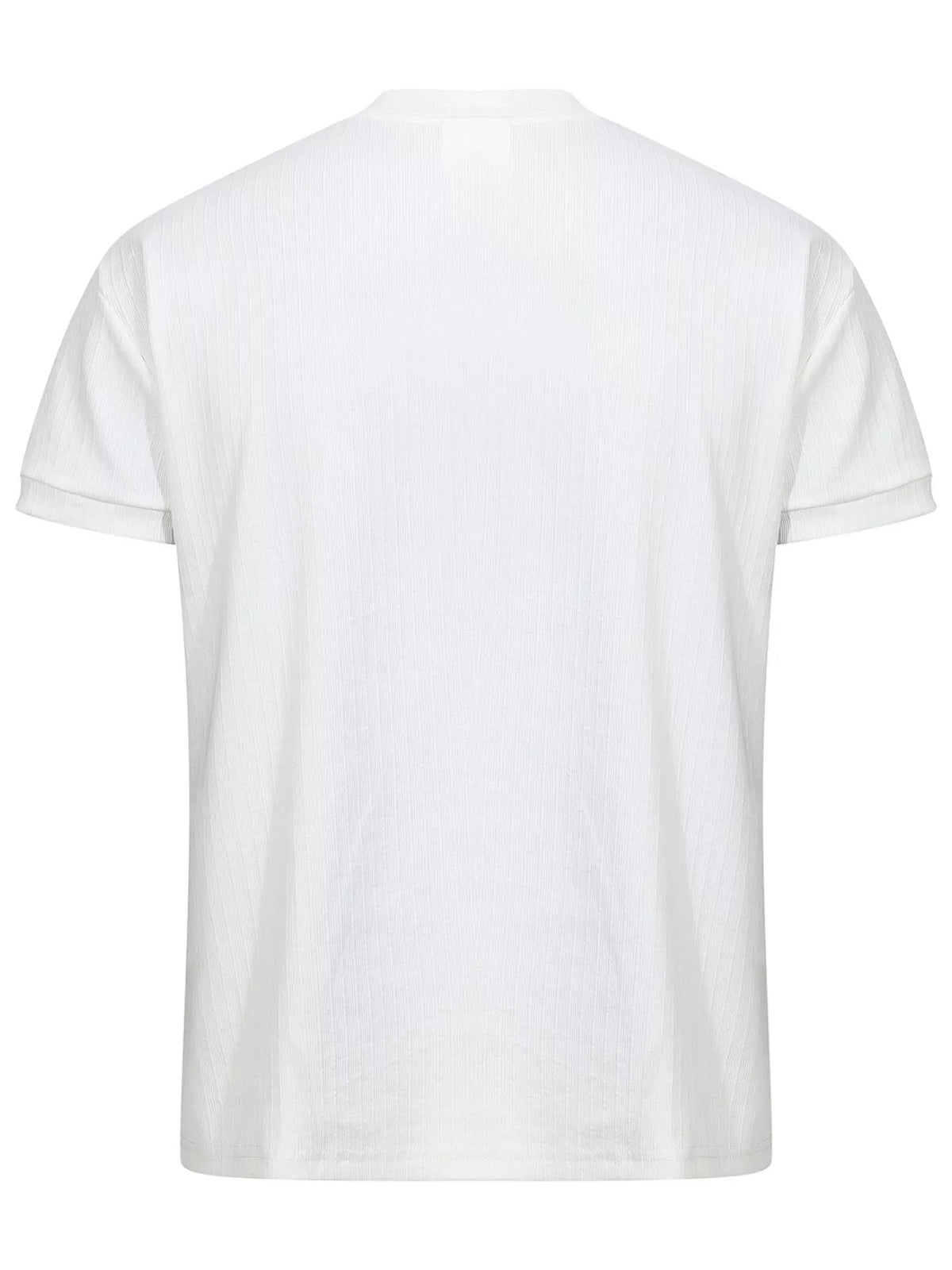 Men's Textured Short Sleeve T-Shirt - URBANPICK FASHION