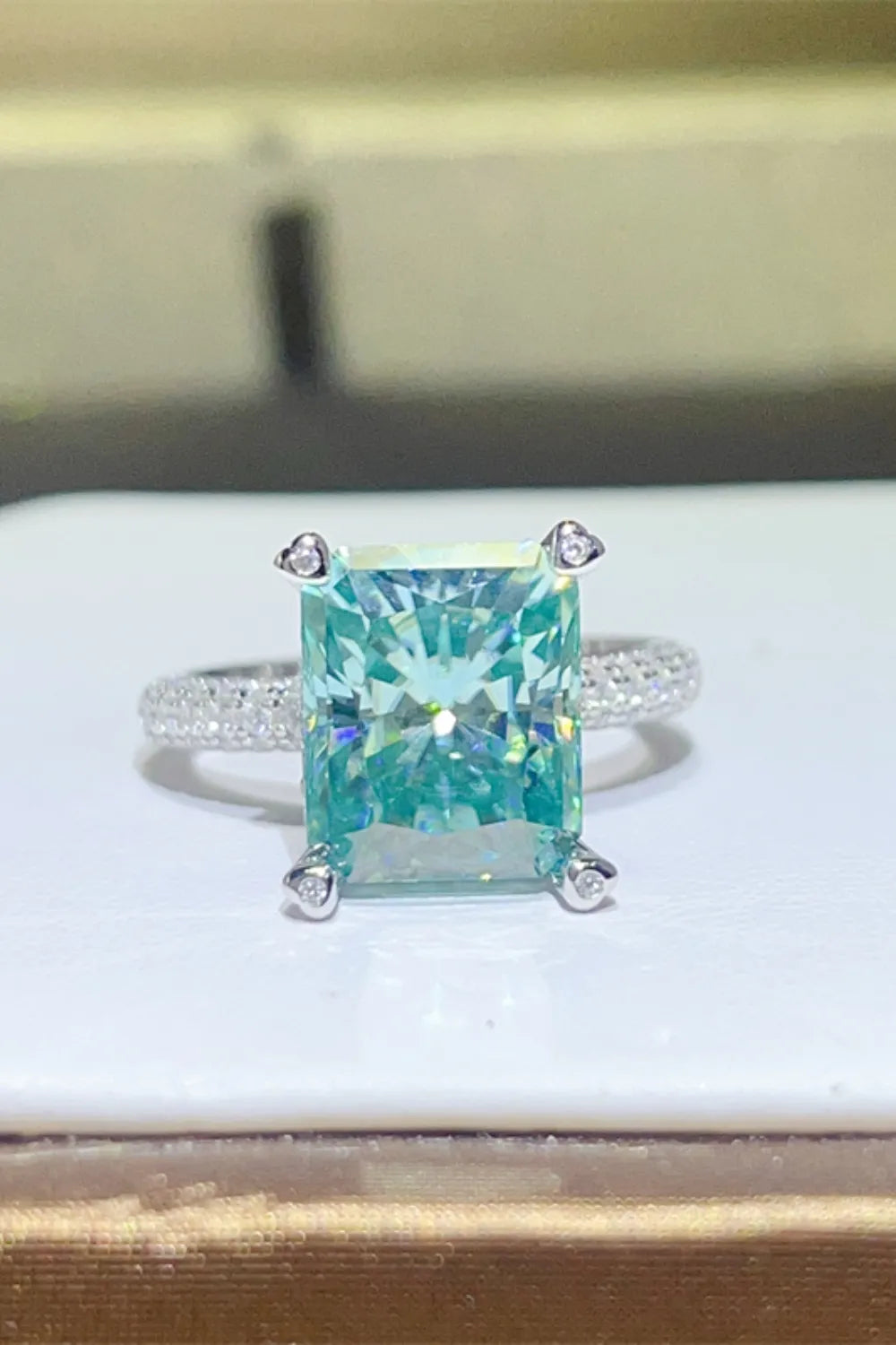 5 Carat Moissanite 925 Sterling Silver Ring - URBANPICK FASHION