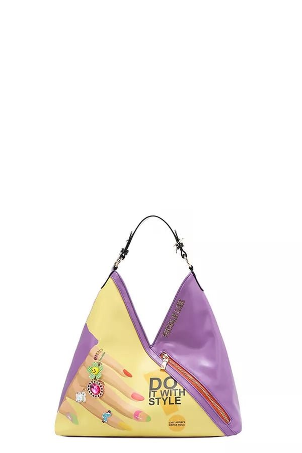 Nicole Lee USA Nail Polish Hobo Bag - URBANPICK FASHION