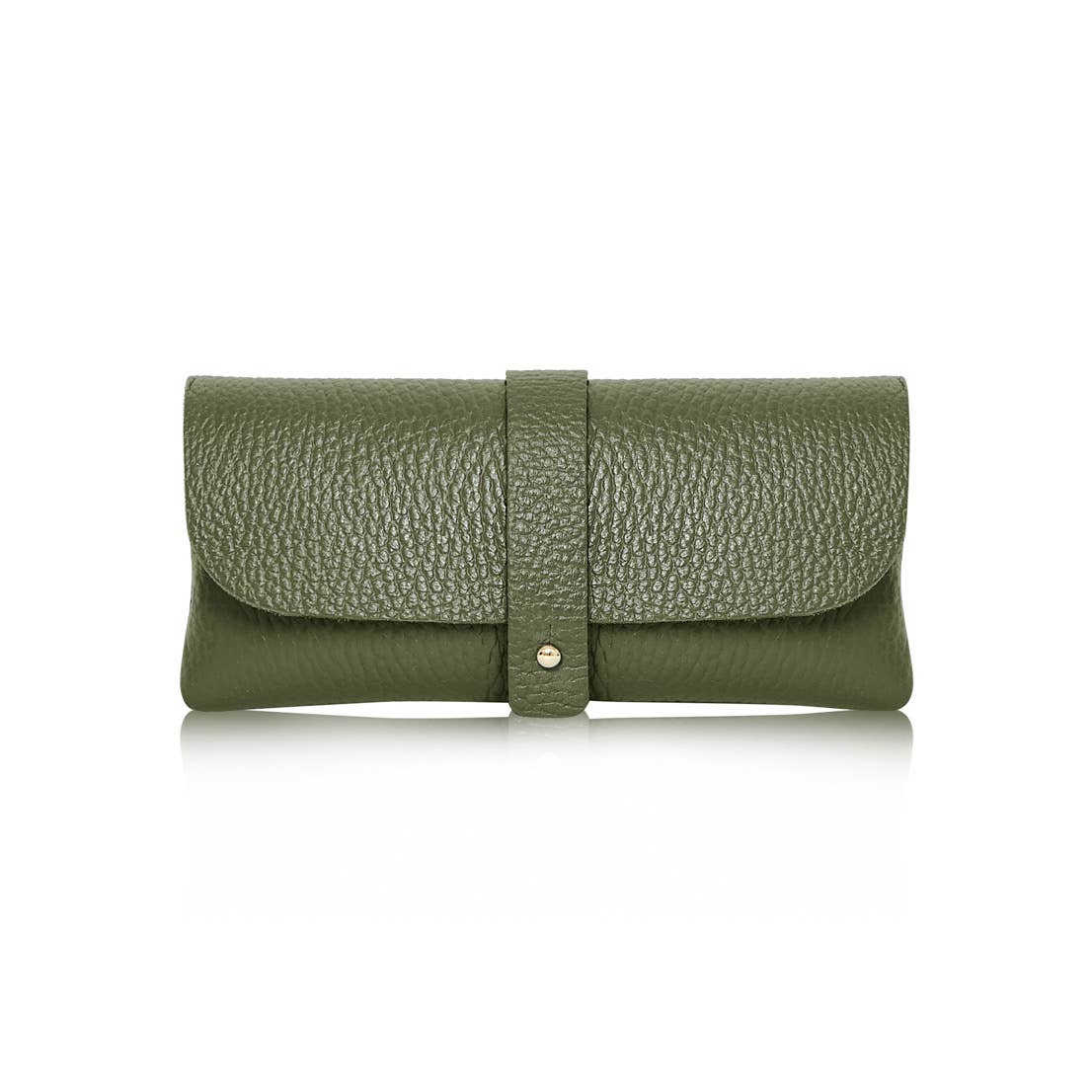Italian Genuine Leather Glasses Pouch - Handmade in Italy