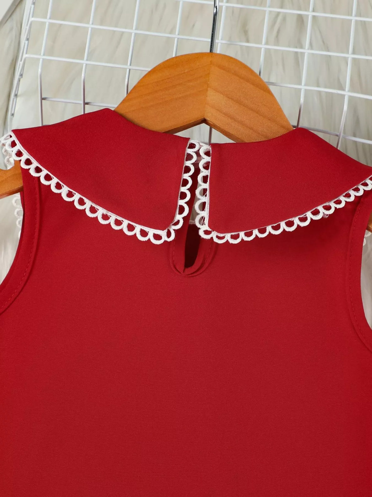 Children's Bow-Accented Pleated Dress - URBANPICK FASHION