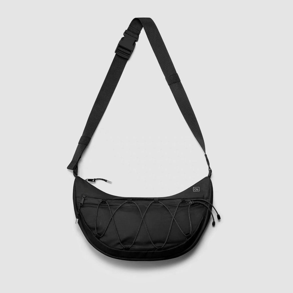 Airy Nylon Crescent Sling Bag - URBANPICK FASHION