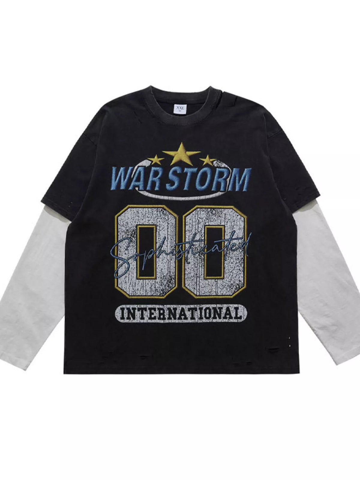 Men's Vintage War Storm "00" International Graphic T-Shirt - URBANPICK FASHION