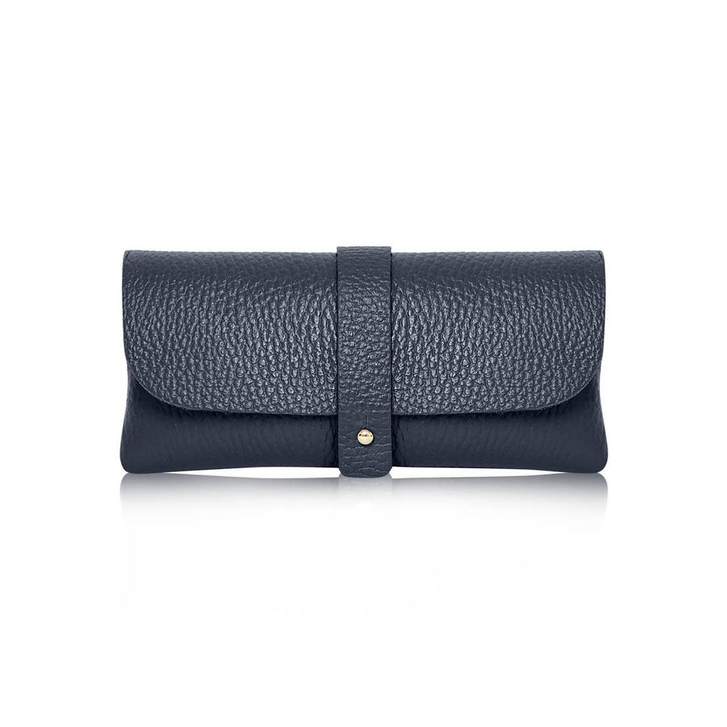 Italian Genuine Leather Glasses Pouch - Handmade in Italy
