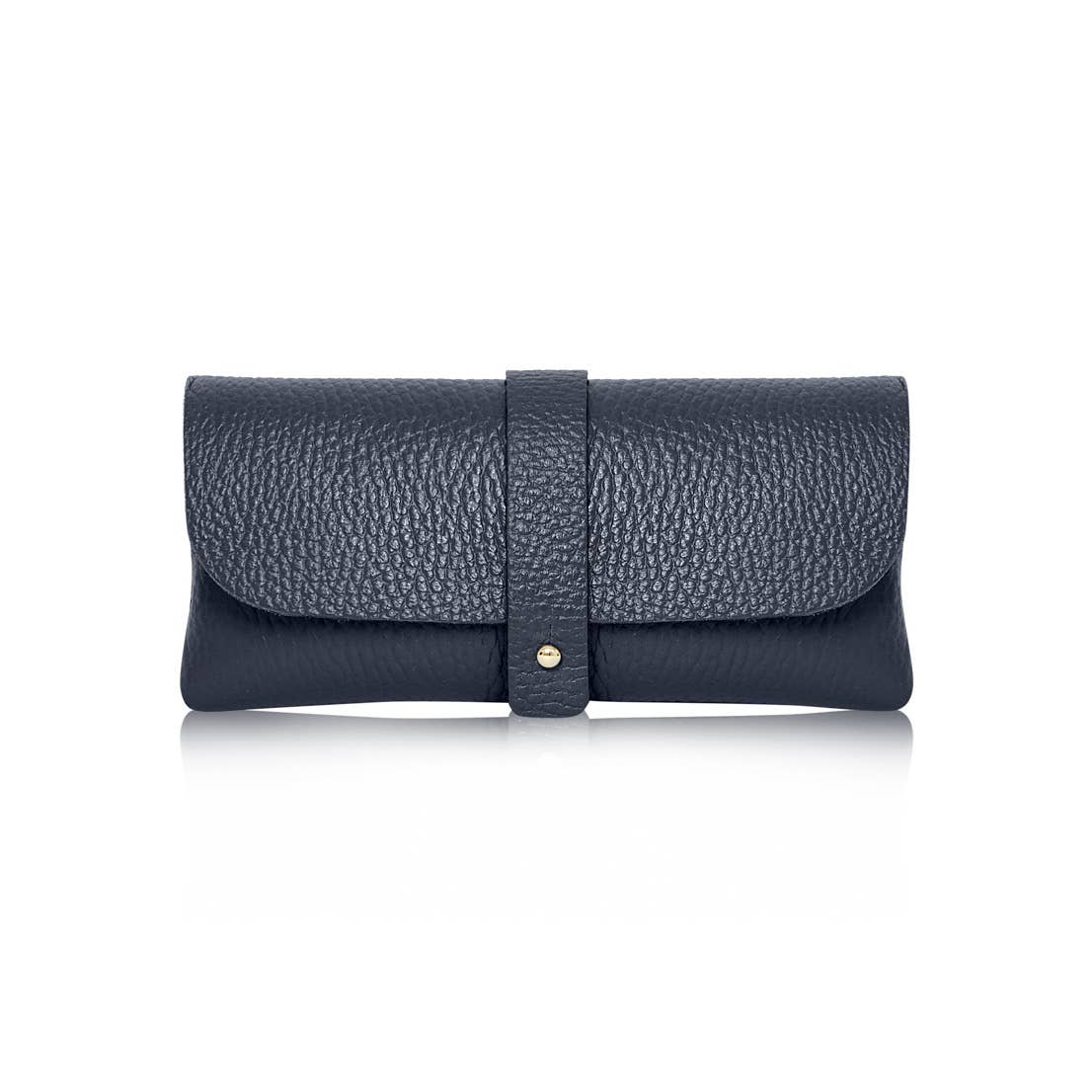 Italian Genuine Leather Glasses Pouch - Handmade in Italy