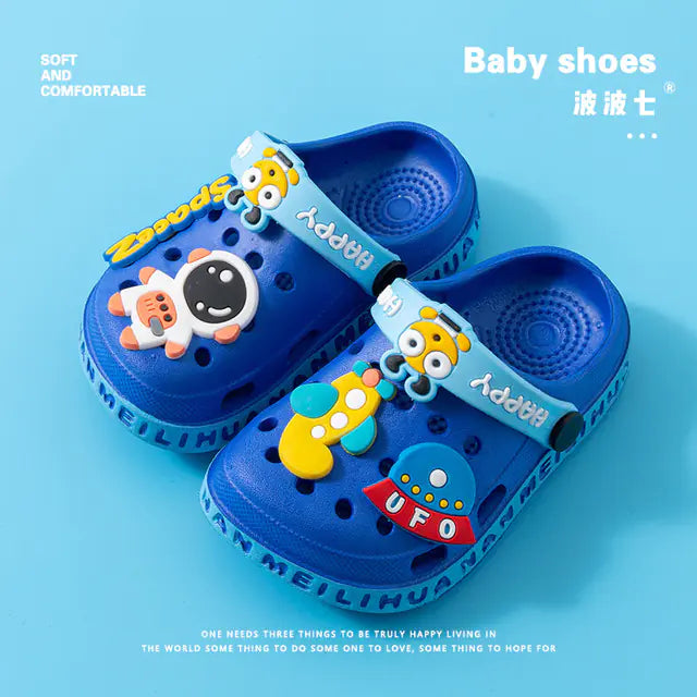 Summer Baby Sandals for Boys and Girls Cartoon Mules - URBANPICK FASHION