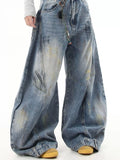 Men's Full Size Wide Leg Jeans Plus Size - URBANPICK FASHION
