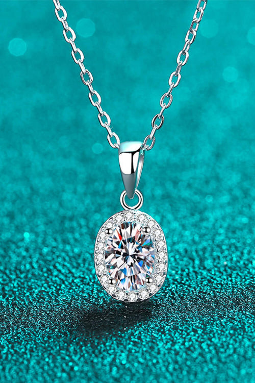 Be The One 1 Carat Moissanite Pendant Necklace - URBANPICK FASHION