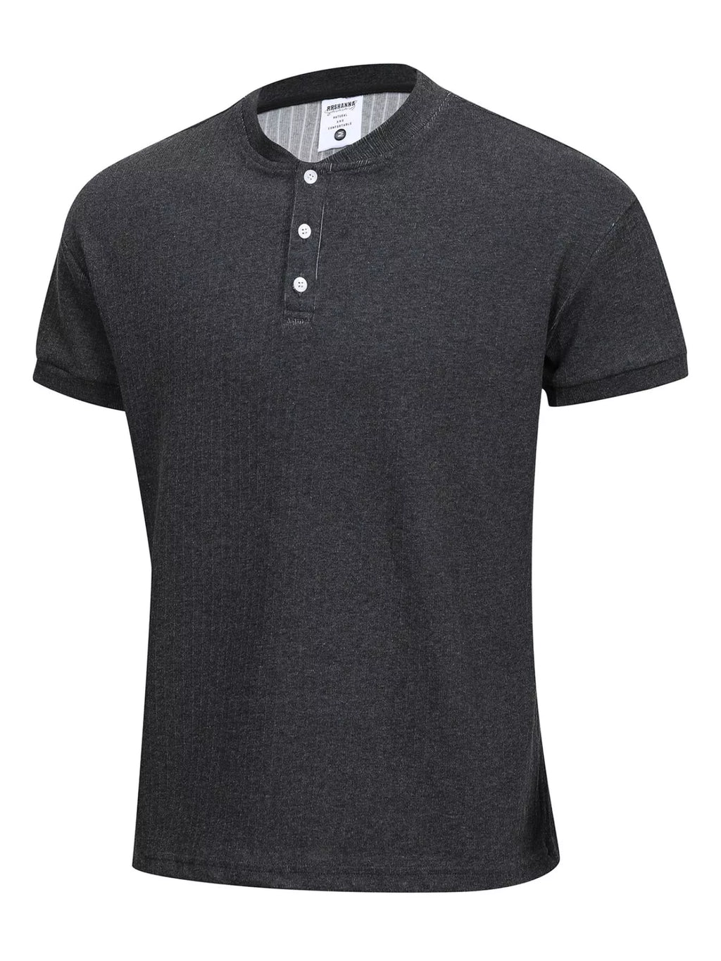 Men's Textured Short Sleeve T-Shirt - URBANPICK FASHION