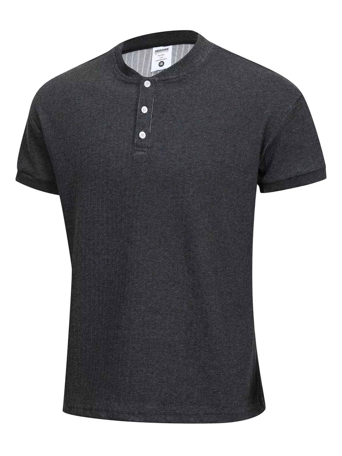 Men's Textured Short Sleeve T-Shirt - URBANPICK FASHION