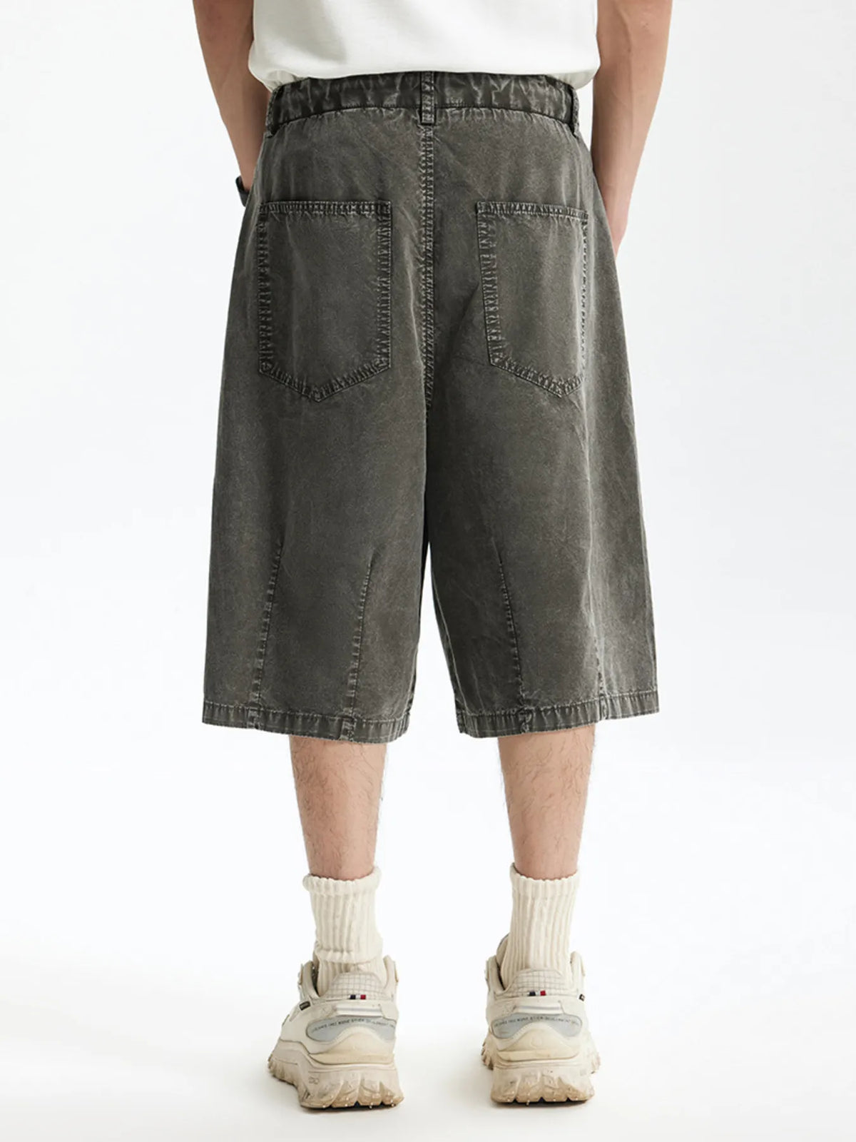Men's Wide-Leg Shorts - URBANPICK FASHION