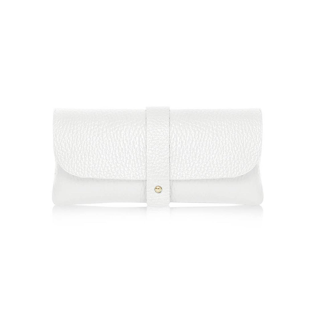 Italian Genuine Leather Glasses Pouch - Handmade in Italy