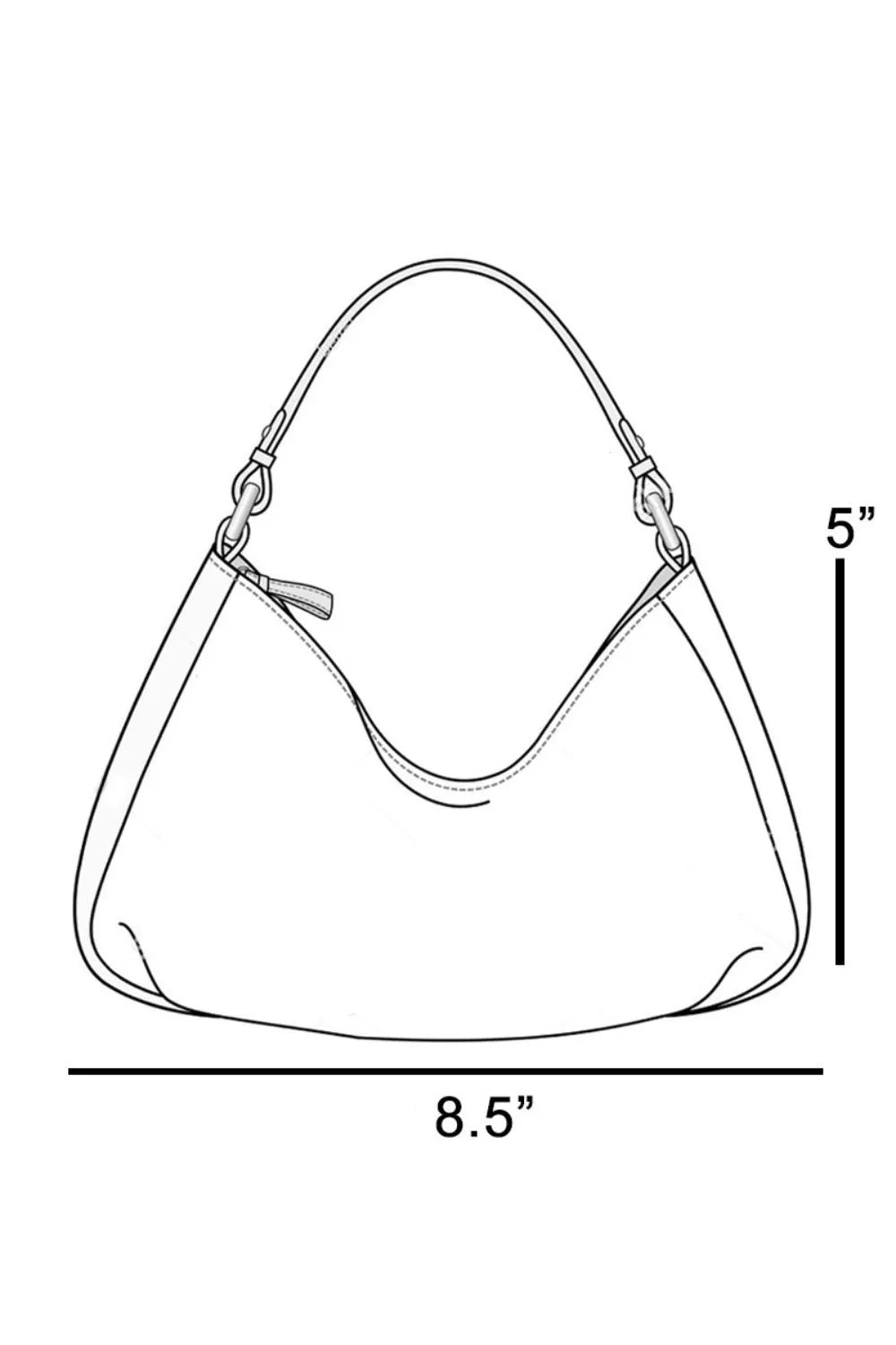 Fame Soft Circle Hand Bag - URBANPICK FASHION